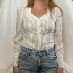 Vintage Fritzi of California Sweetheart Blouse